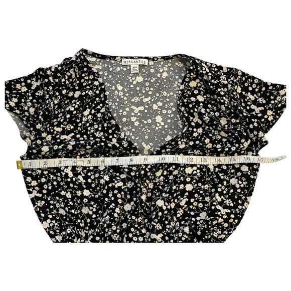 J Crew Mercantile Faux Wrap V-Neck Dress Size XXS - Picture 11 of 13